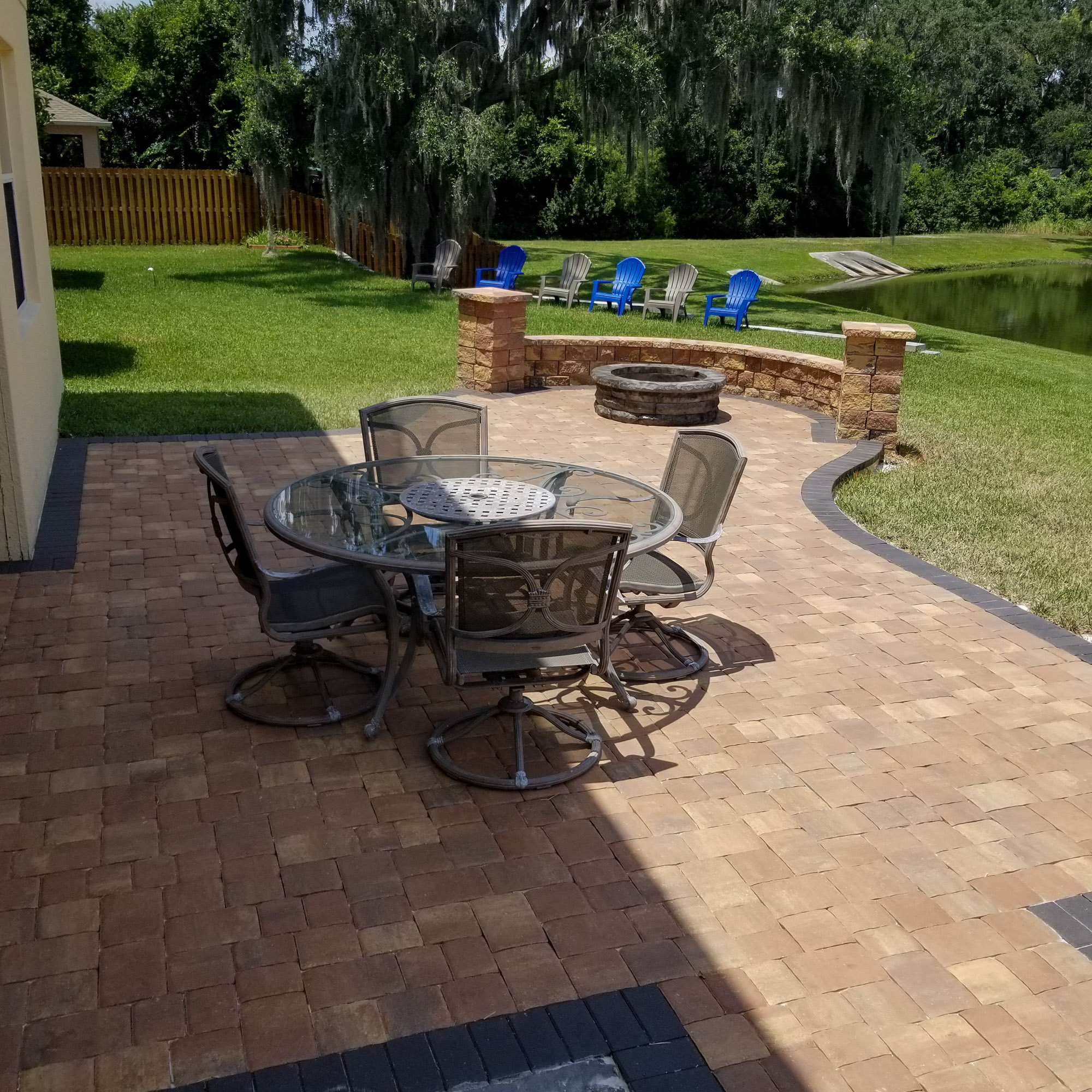 We make paver patios in Dade City & Mulberry, FL