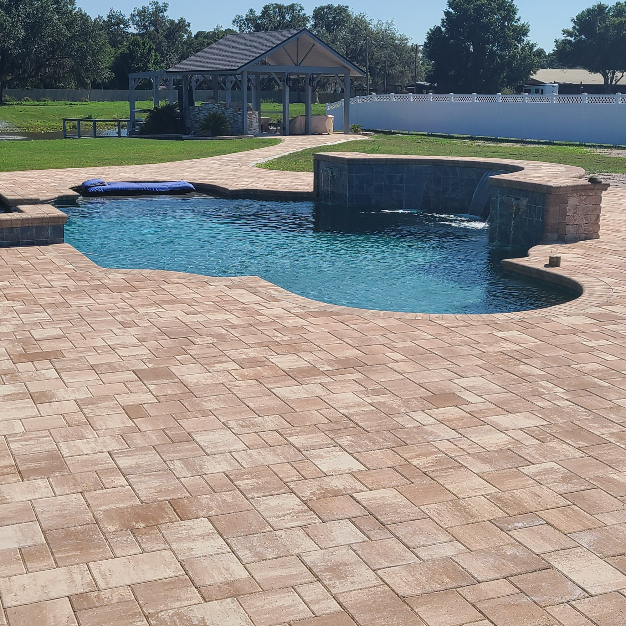 Paver pool decks and more in Ruskin & Seffner, FL