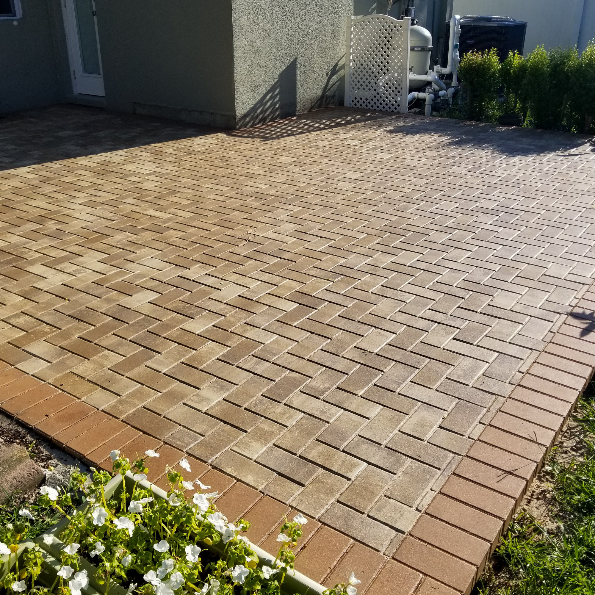 Paver sealing in Mulberry & Bartow, FL