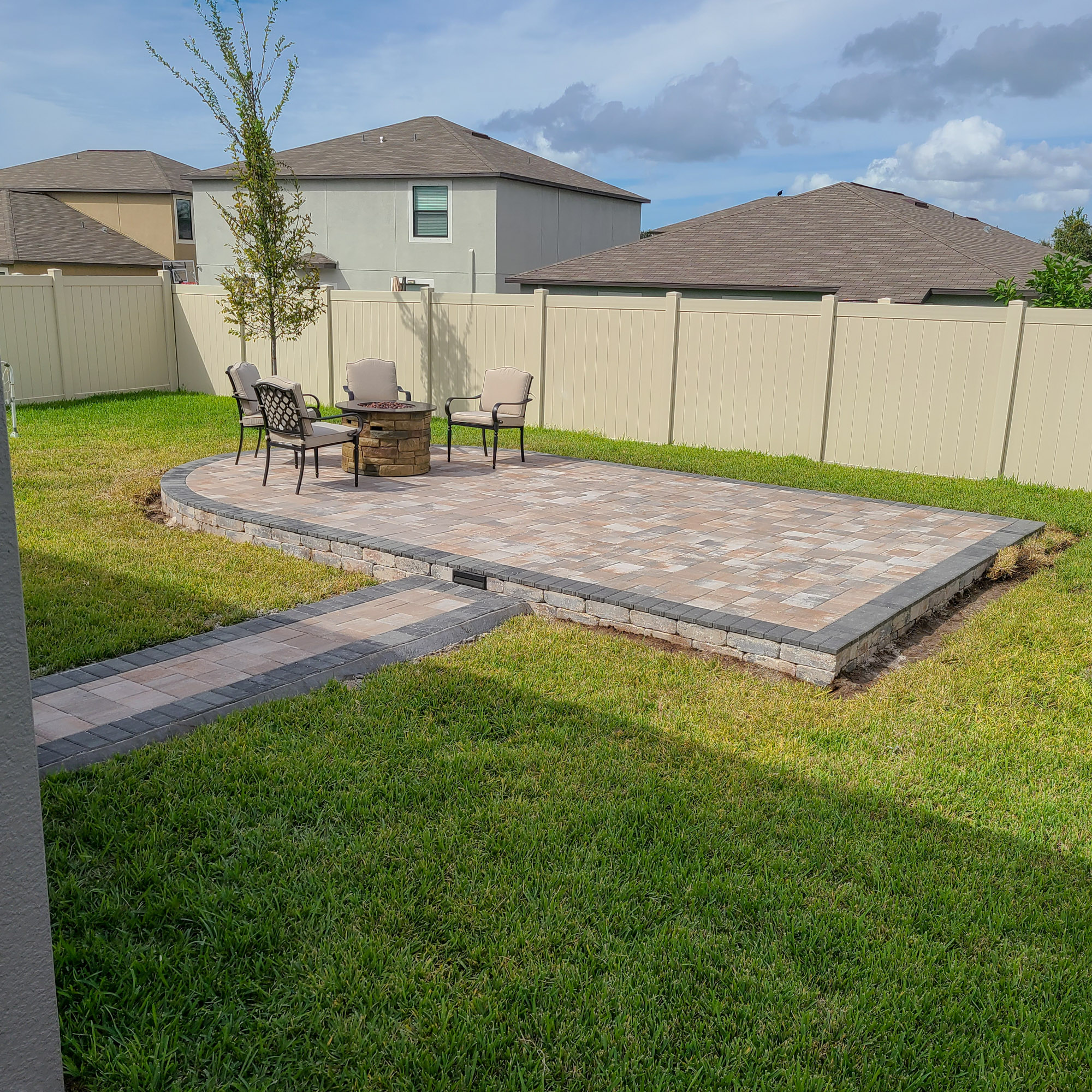 Custom paver patios in Ruskin, FL