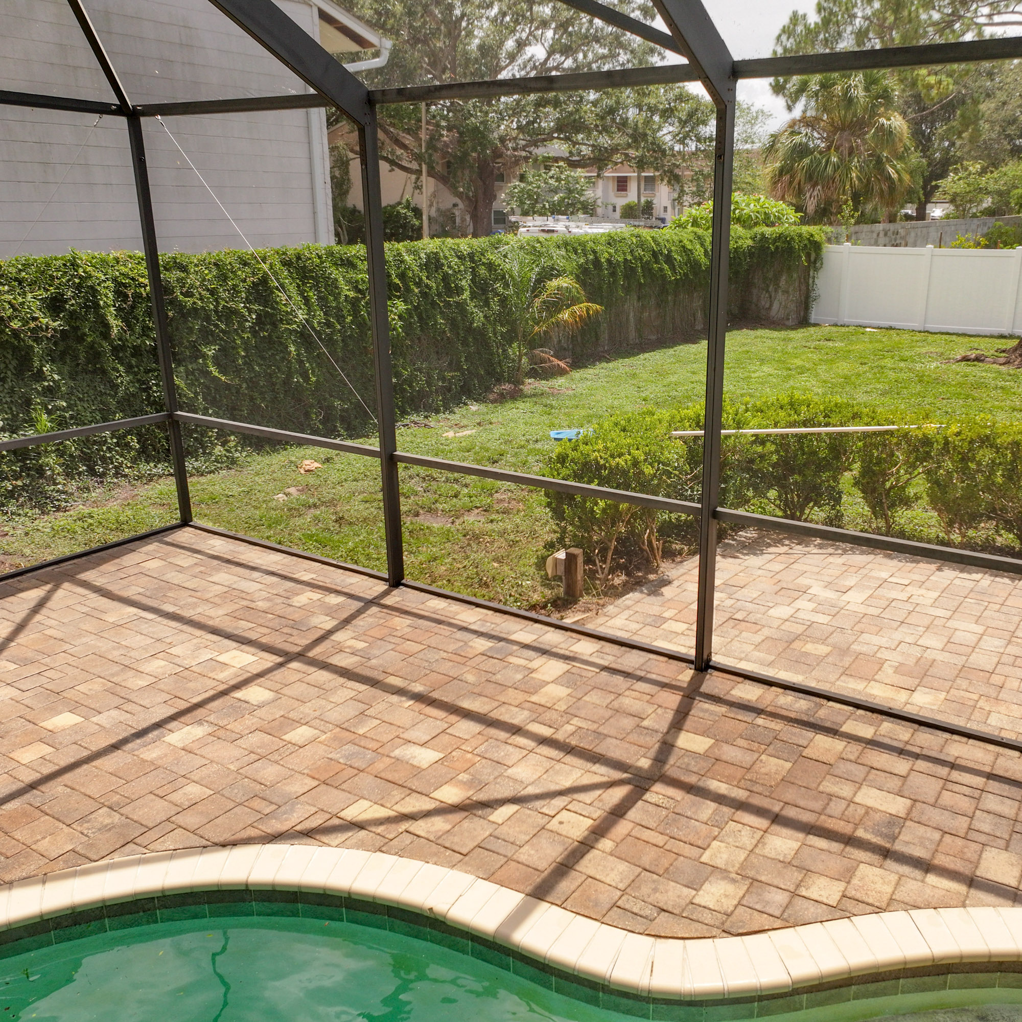 Pressure washing patios and pool decks in Seffner & Winter Haven, FL