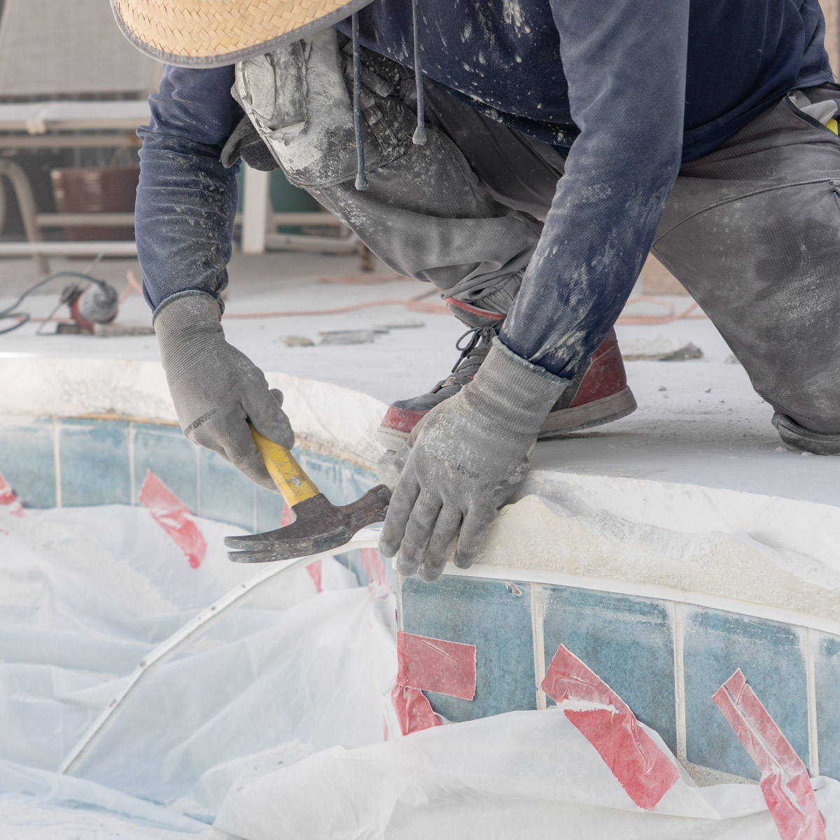 Paver restoration in Valrico, FL